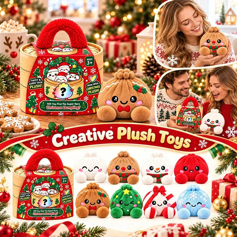 Festive Stuffed Dumpling Squishy Gift