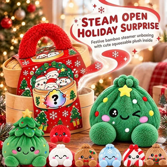 Festive Stuffed Dumpling Squishy Gift