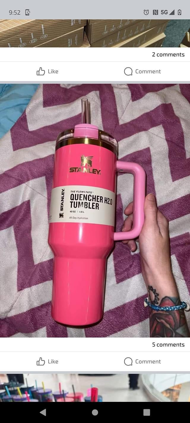 PRE-ORDER pink cup